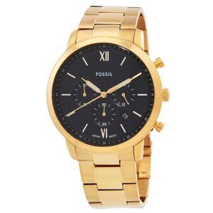 FX04866B NWT Fossil Fashion Men's Quartz Steel Authentic Watch